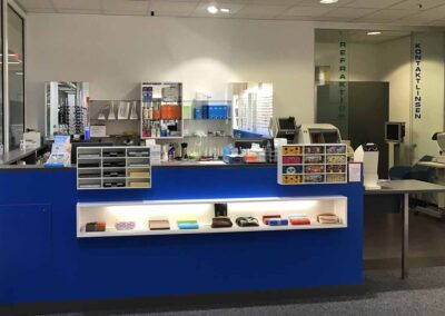 Innenraum Die neue Brille - Optiker in Mosbach