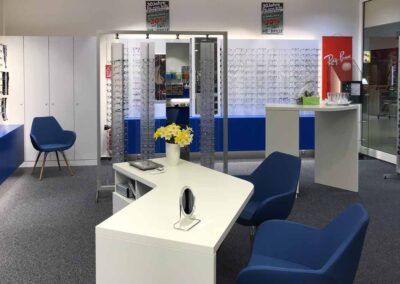 Innenraum Die neue Brille - Optiker in Mosbach